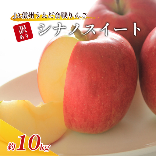りんご JAうえだ シナノスイート 訳あり 約10kg  果物 りんご