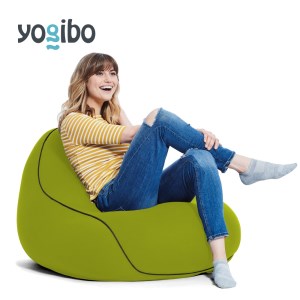 ビーズクッション Yogibo Lounger (ヨギボー ラウンジャー) ライムグリーン [M352-1GR]