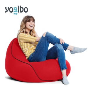 ビーズクッション Yogibo Lounger (ヨギボー ラウンジャー) レッド [M356-1RD]
