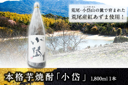 本格芋焼酎「小岱」1800ml×1本セット 《30日以内に出荷予定(土日祝除く)》荒尾市 熊本県 あずま使用 芋焼酎 酒 荒尾市観光協会 st-p