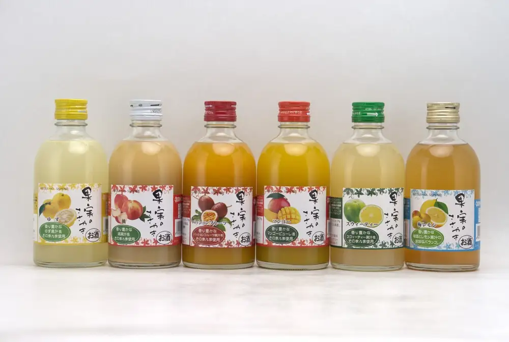 【果実リキュール飲み比べ】果実のささやき6本　Bセット