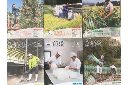 ふるさと那須町からの定期便「広報那須」1年分 ふるさと 定期便 広報 〔A-5〕