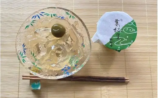梅葛紀里 12個入 夏季限定！梅もそのまま食べれます / 夏の風物詩 葛切り くずきり 和菓子【fks116B】