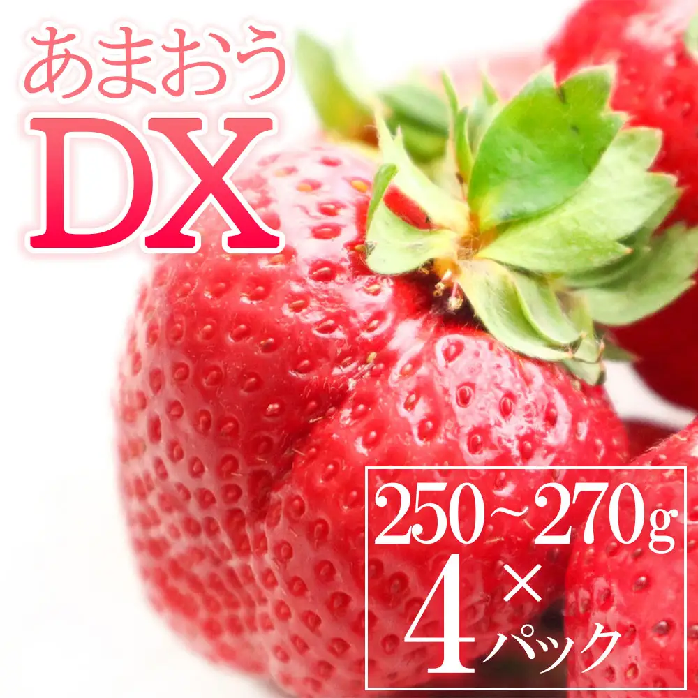  【先行予約／2027年出荷】あまおうデラックス（4パック） 3LA1