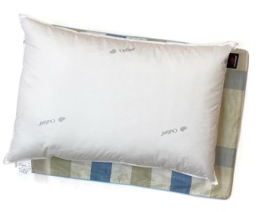 肌温度調整 アウトラストウオッシャブル枕(35×50cm)1個 枕カバー ブルー2枚(マドラス柄) [2295]