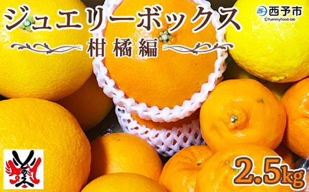 愛媛県明浜産 ジュエリーボックス（柑橘編）2.5kg【２月配送】 ATI0022_02