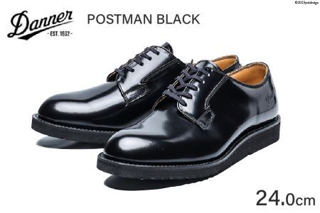 DANNER 紳士靴 ポストマンブラック【24.0cm】