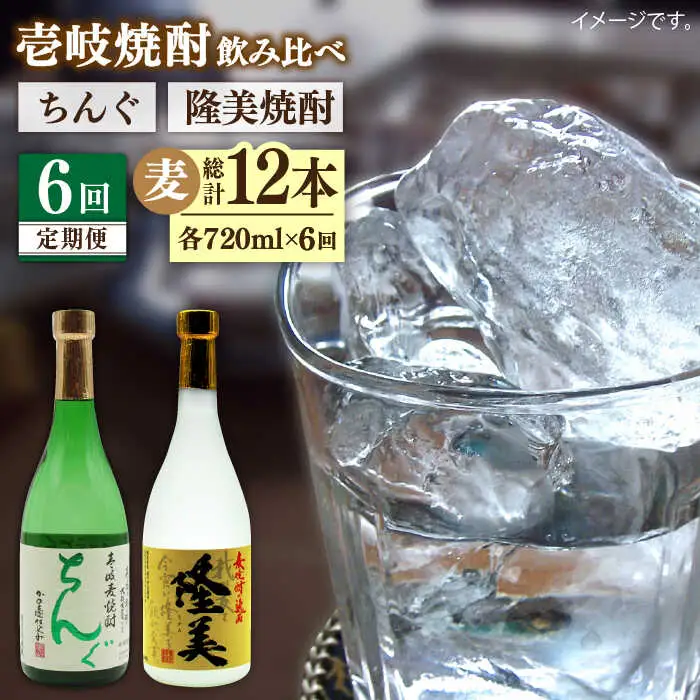 【全6回定期便】隆美焼酎とちんぐのセット [JDB175] 78000 78000円