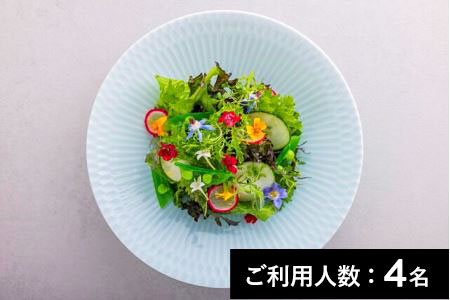 【南青山】レストランオリガミ 特産品ディナーコース 4名様（1年間有効） お店でふるなび美食体験 FN-Gourmet632278