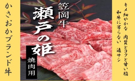 瀬戸の姫 450g（焼肉用）牛肉