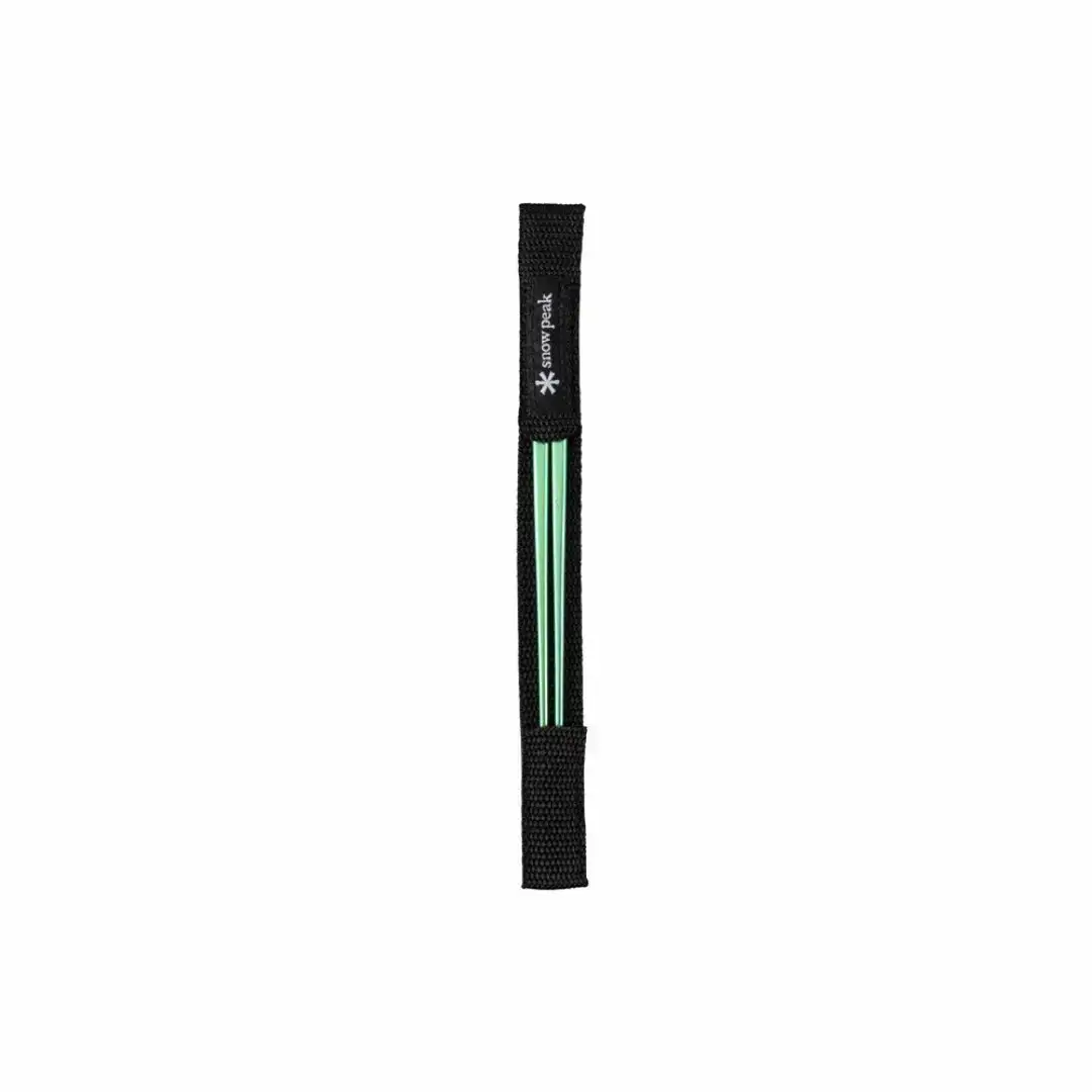 スノーピーク チタン先細箸グリーン SCT-115-GR (Snow Peak) キャンプ用品 アウトドア用品 箸 スノーピーク 【012S034】