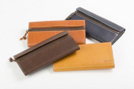 tanikoオリジナル 財布（赤茶）【Taniko leather】 革 革製品 長財布 財布 ギフト 北海道 [AXAP009] 96000 96000円