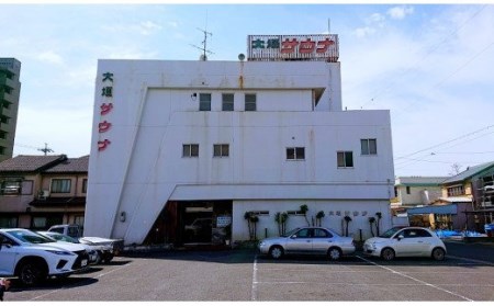 【半世紀以上愛され続ける老舗サウナ】大垣サウナ　回数券（8枚つづり）