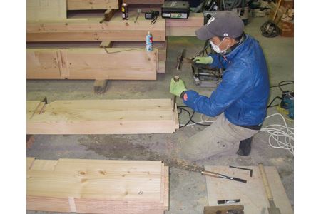 大工仕事　手刻み体験 ／ 体験 チケット 大工体験 伝統 技術 手加工 手作業 思い出作り 1時間 大阪府 特産品 No.004