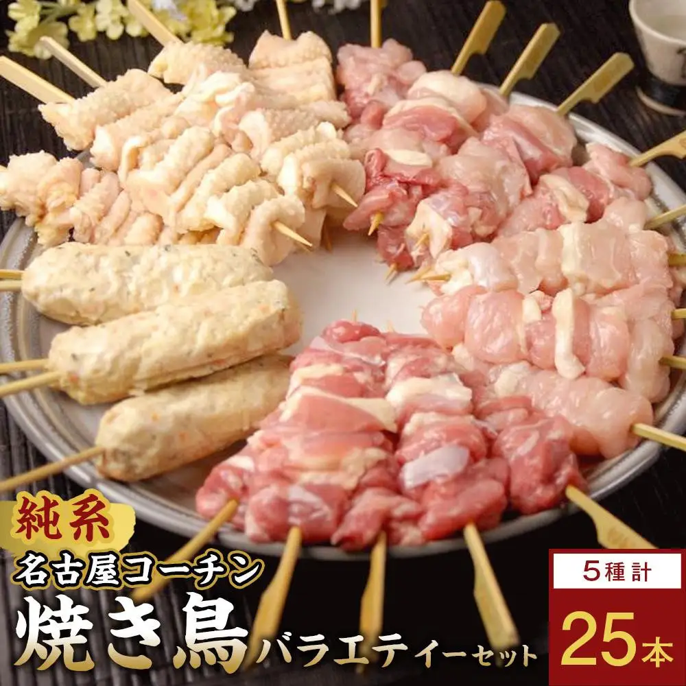 純系名古屋コーチン　焼き鳥バラエティーセット 焼き鳥 地鶏