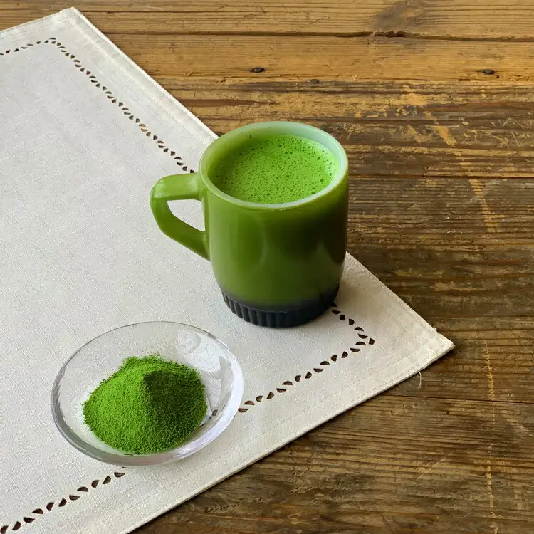 滋賀県産抹茶使用 泡立つ抹茶ラテ1kg【約66杯分】