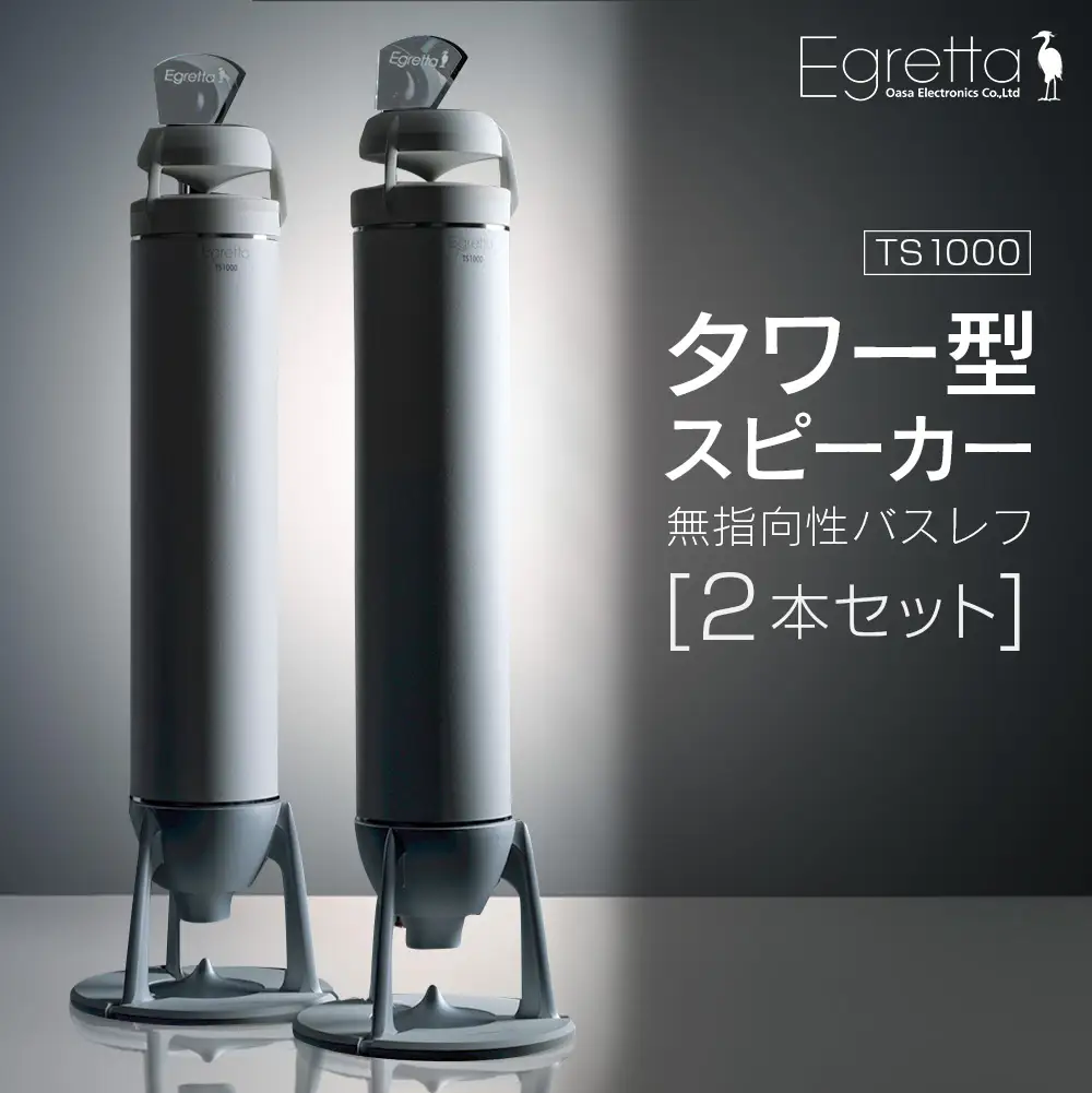 スピーカー オーディオ 全方位 無指向性 Egretta エグレッタ TS1000