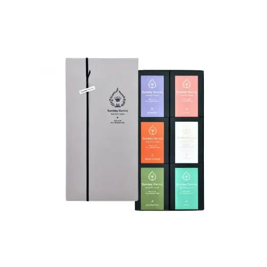 Sunday Savon「水入りせっけん」香り6種セット
