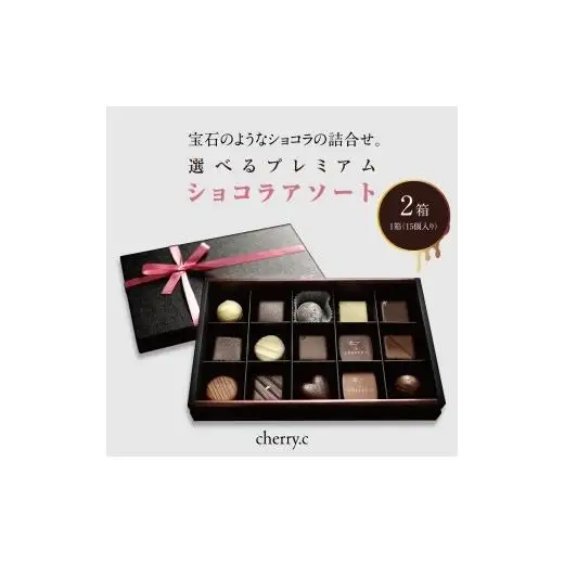 プレミアム ショコラ アソート15個×2【cherry.c】