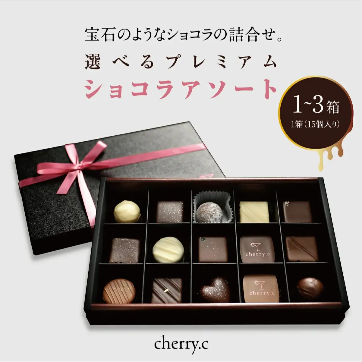 プレミアム ショコラ アソート15個×3【cherry.c】