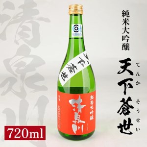 SZ0394　清泉川 純米大吟醸 天下蒼世　720ml×1本