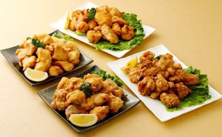 唐揚げ ゴールドセット 1.6kg (調理済) 塩 にんにく醤油味 国産