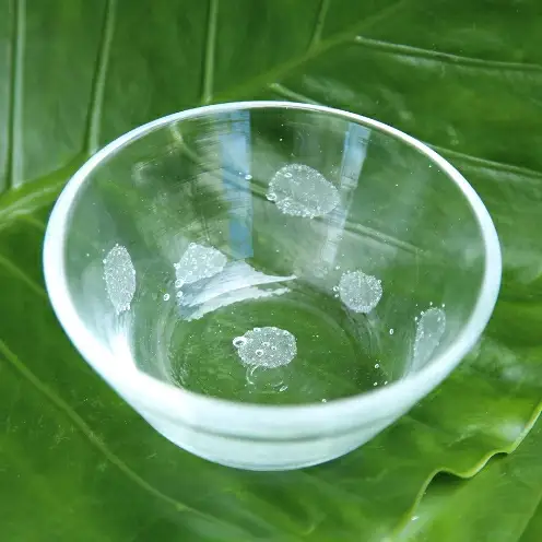 【琉球ガラス工房雫】水玉小鉢１個