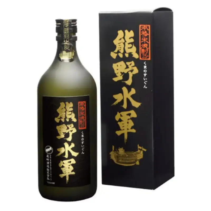 熊野水軍　米焼酎　720ml×1本 化粧箱入り / 熊野 お酒 酒 サケ 焼酎 米焼酎 【eki132B】