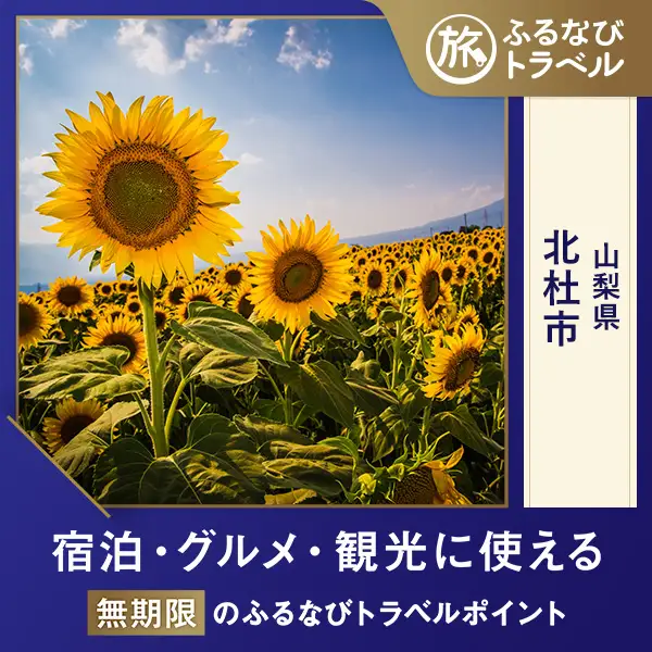 【旅行支援・宿泊無期限】旅行ポイント北杜市ふるなびトラベルポイント