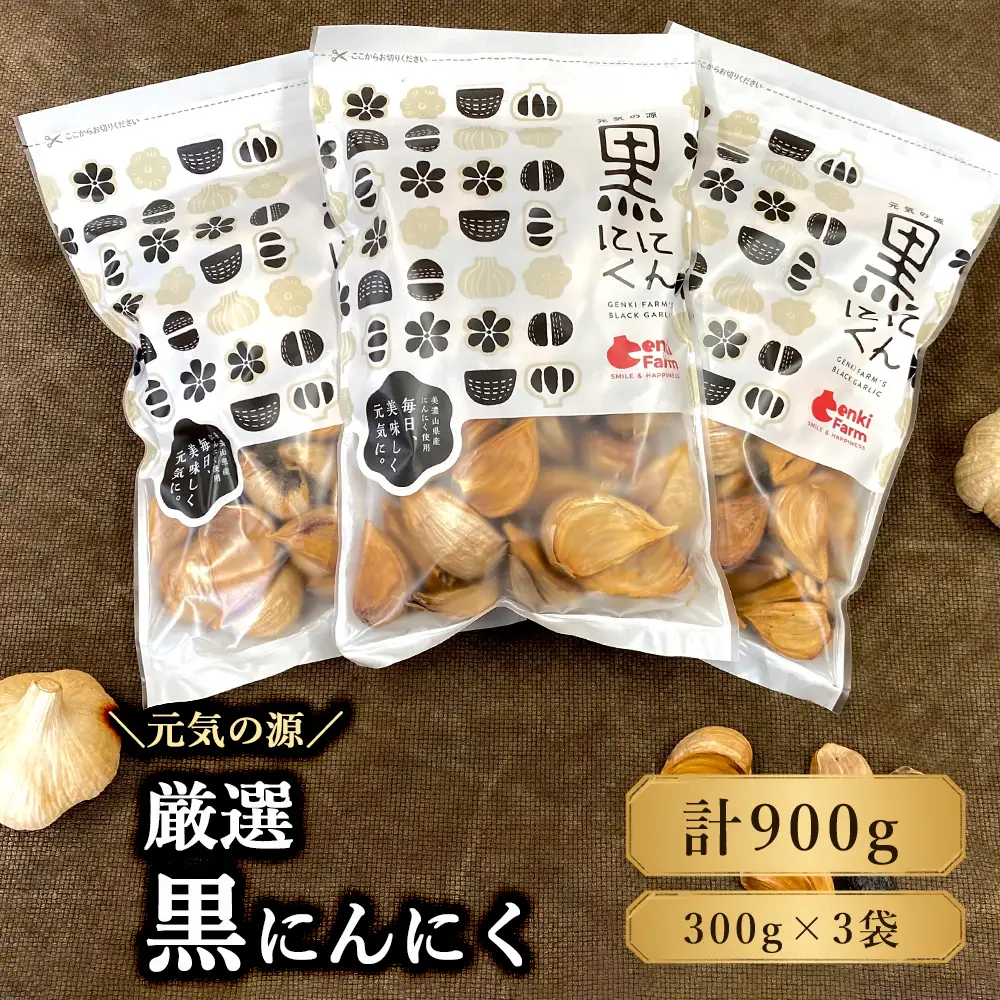 元気の源　黒にんにく　900g [No.502]