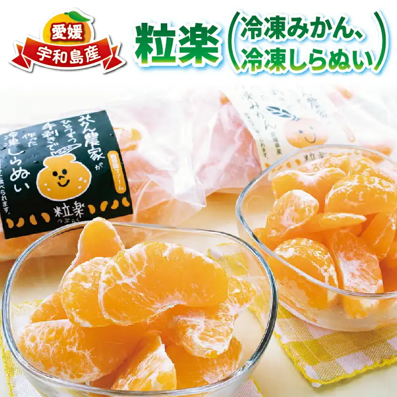 冷凍 みかん 500g×2袋 しらぬい 粒楽 みかん 南四国ファーム J012-035009