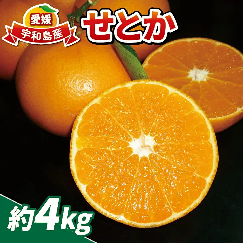 ハウス 家庭用 せとか 4kg 16~26個 南予ファーム せとか B020-082004