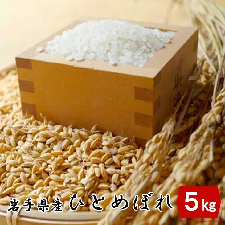【令和7年産】岩手県産 ひとめぼれ 5kg 【1291】