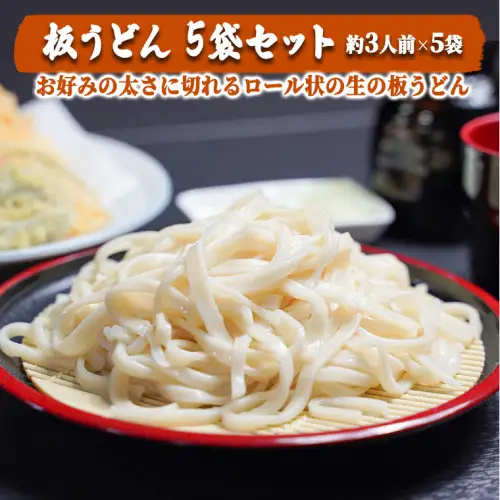 うどん 板うどん 5袋セット 200g×2