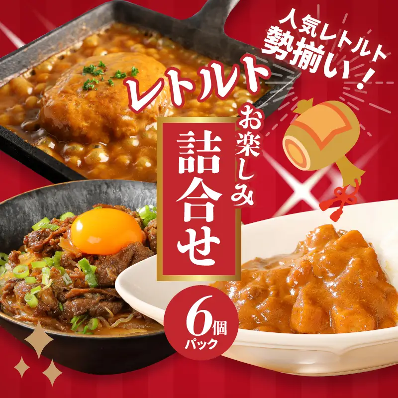 福袋 お楽しみレトルト詰め合わせ6パックセット _K16_0072_2