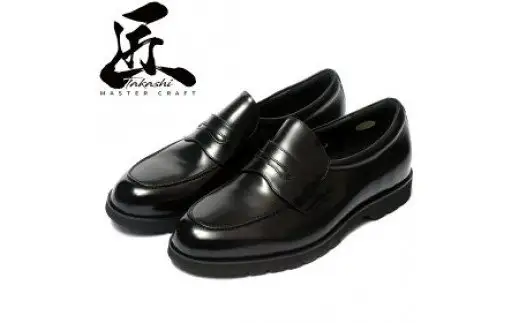 【匠の靴】超軽量 幅広6E本革ビジネスシューズTT-25G(サイズ：26.5cm)_0019-006-T03-1-2