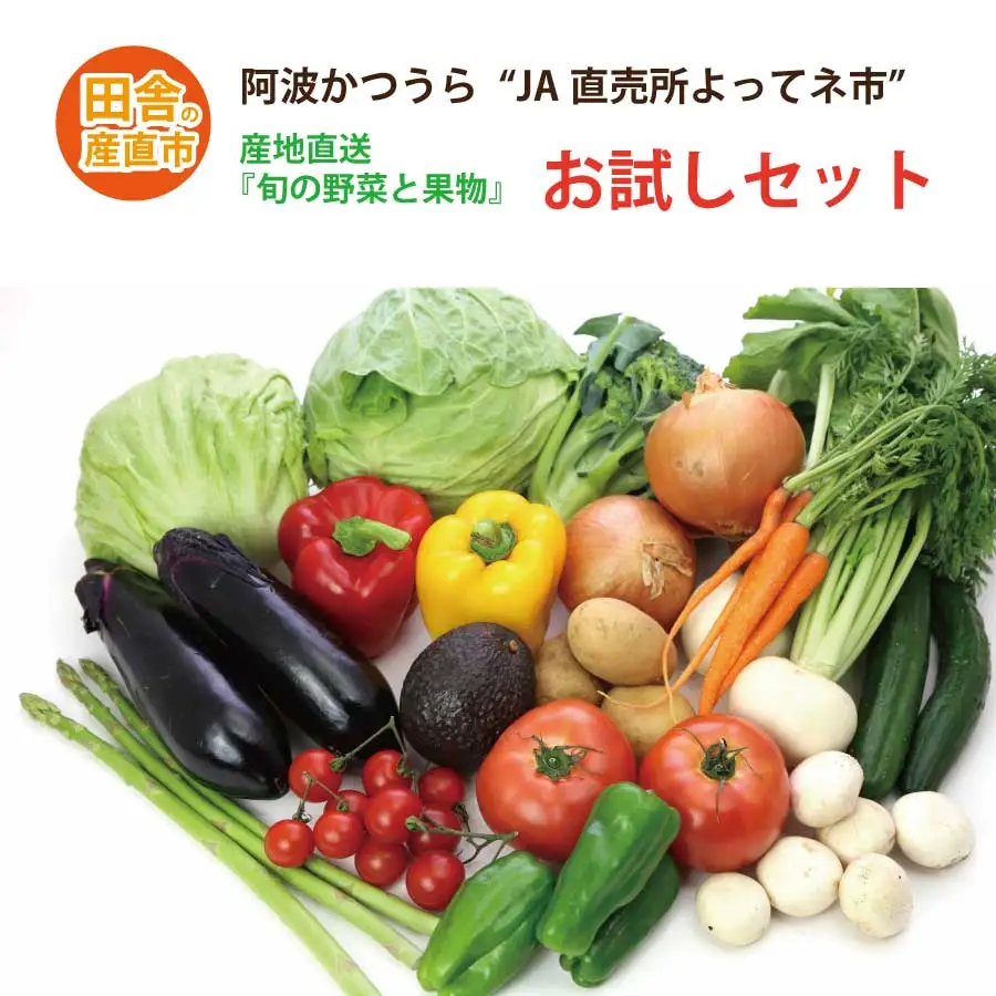 阿波かつうら農産物 お試しセット