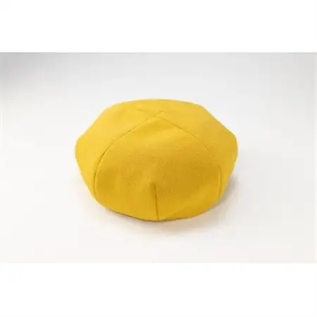 アピアランスケアベレー帽(丹後ちりめん)【たんぽぽ】_装飾品・工芸品  服飾小物 _【1322563】