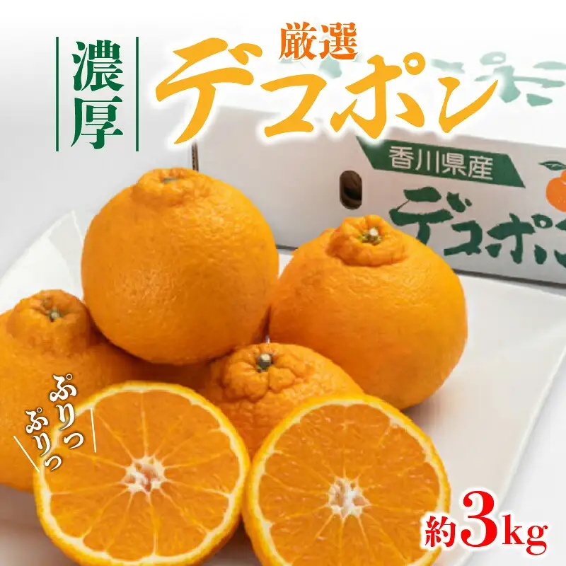 厳選デコポン (約3kg)