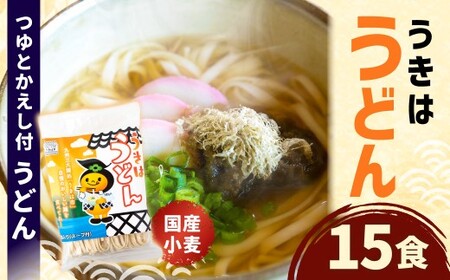 鳥志商店 うきはうどん 15食
