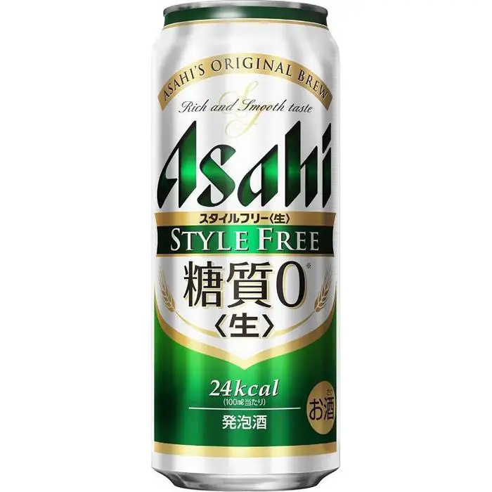アサヒ　糖質ゼロ　スタイルフリー生＜500ml缶＞24缶入　1ケース　名古屋工場製造