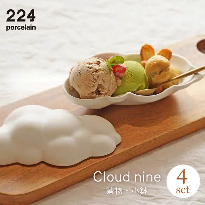 Cloudnine2個セット NAU001 やきもの 食器