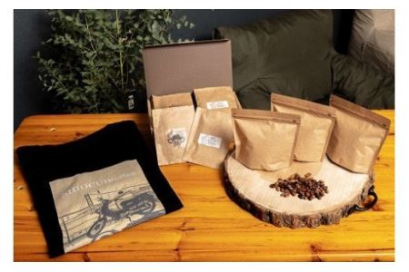 【豆】自家焙煎コーヒー＆【M】シオカブTシャツセット［No.137-05］