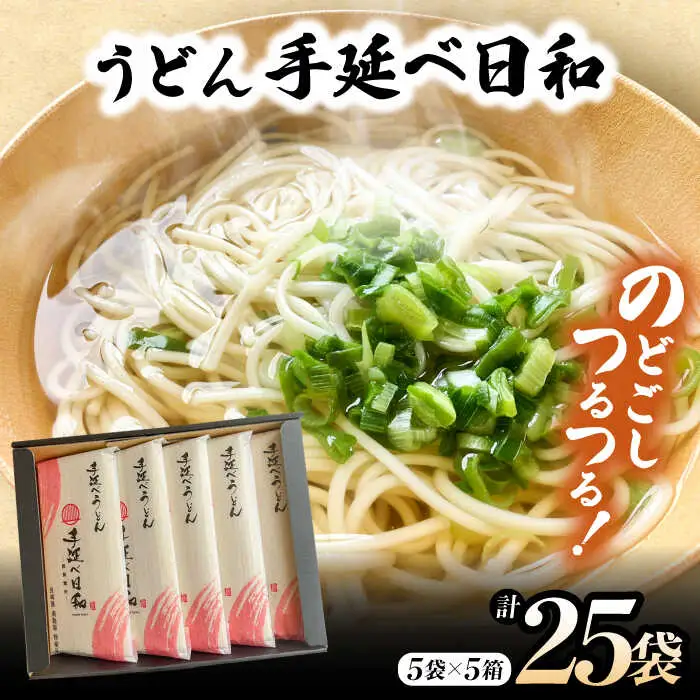 手延べ日和 島原 手延べうどん 1.25kg×5箱   / 南島原市 / 舘製麺所 [SCE005]
