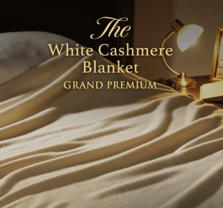 The White Cashmere Blanket ホワイトカシミヤブランケット グランドプレミアム シングル | 毛布 毛布 [3028]