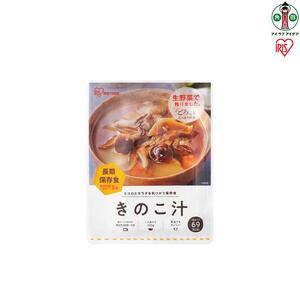 非常食 きのこ汁  250g×6袋 アイリスオーヤマ アイリスフーズ  災対食 パウチ 非常食 きのこ汁 250g ×6袋 お味噌汁 非常食 防災 備蓄 防災食 長期保存 賞味期限5年