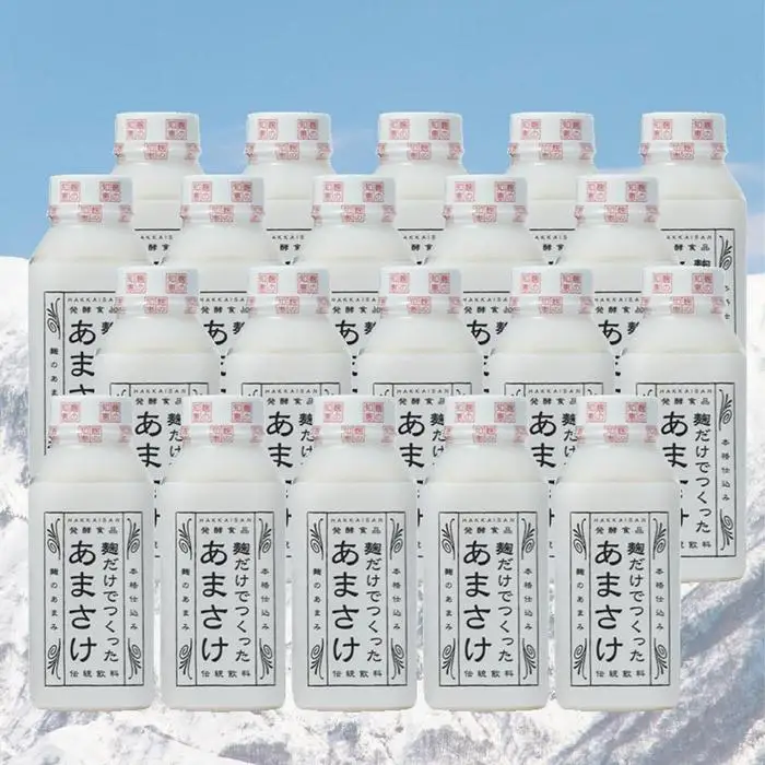 八海山 麹だけでつくったあまさけ(410g×20本)【八海山 麹 こうじ 米麹 甘酒 あま酒 ノンアル 甘さひかえめ ストレート すっきり 味わい ホット】