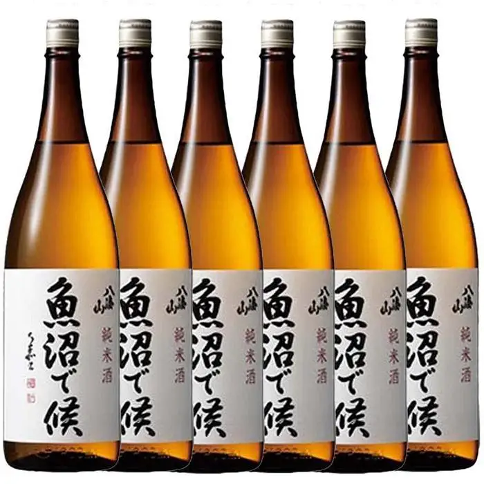 日本酒 八海山 純米酒 魚沼で候 1800ml×6本 新潟県魚沼地域限定｜八海山