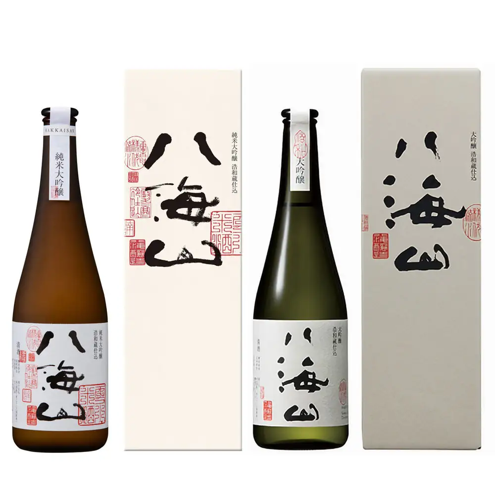 日本酒 八海山 大吟醸・純米大吟醸 浩和蔵仕込 720ml×2本セット