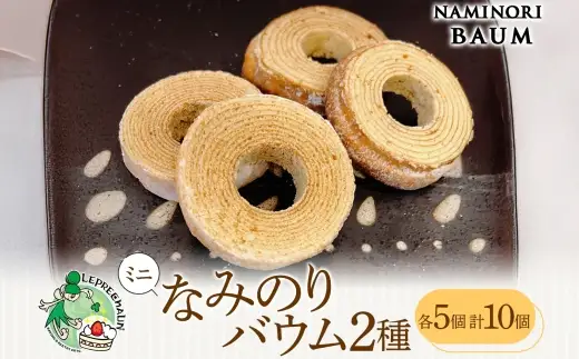 バウムクーヘン なみのりバウム ミニ 食べきり バウムクーヘン【10個】